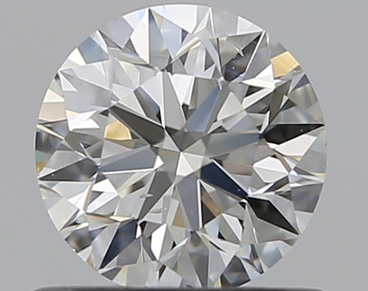 0.59CT ROUND SI1 I WH