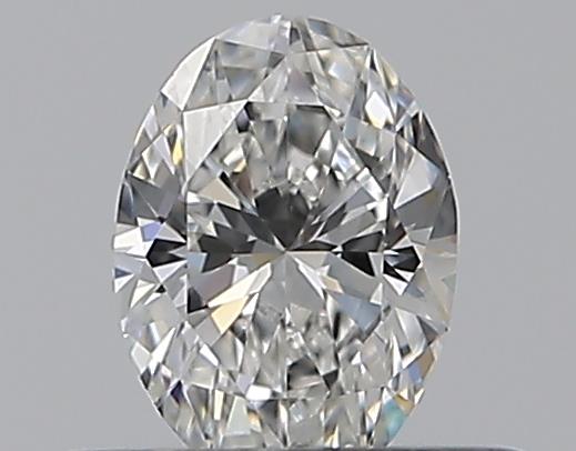 0.38CT OVAL VVS2 F WH