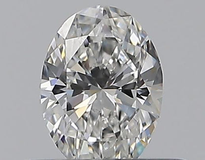 0.38CT OVAL VVS2 F WH