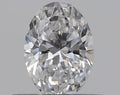 0.31CT OVAL SI1 D WH