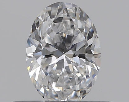 0.31CT OVAL SI1 D WH