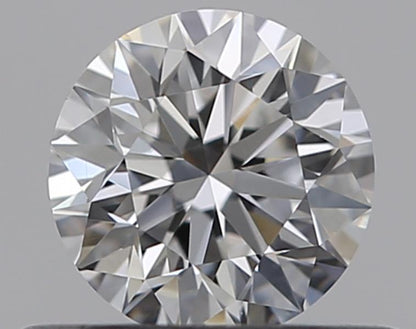 0.38CT ROUND VVS1 E WH