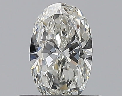 0.30CT OVAL VVS2 H WH