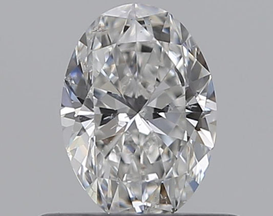 0.42CT OVAL SI2 F WH