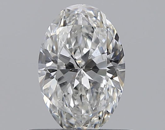 0.50CT OVAL VS2 E WH