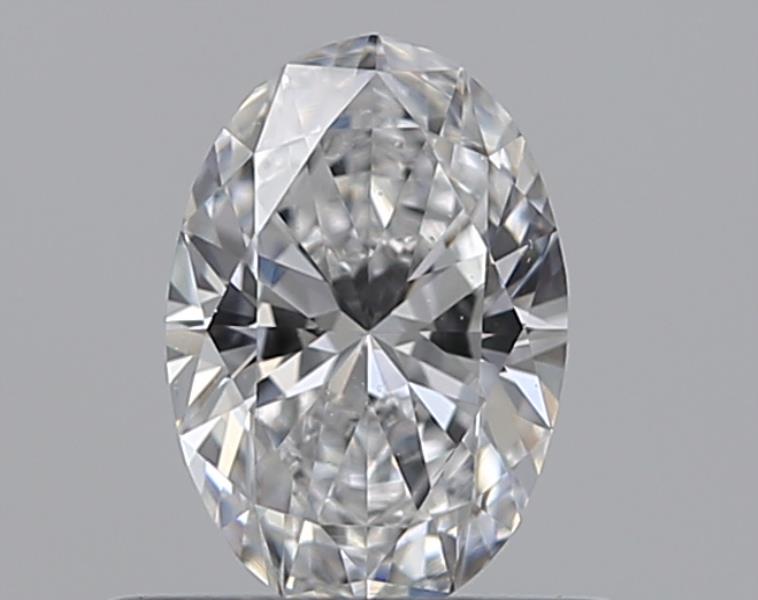 0.40CT OVAL SI1 D WH