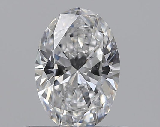 0.40CT OVAL SI1 D WH