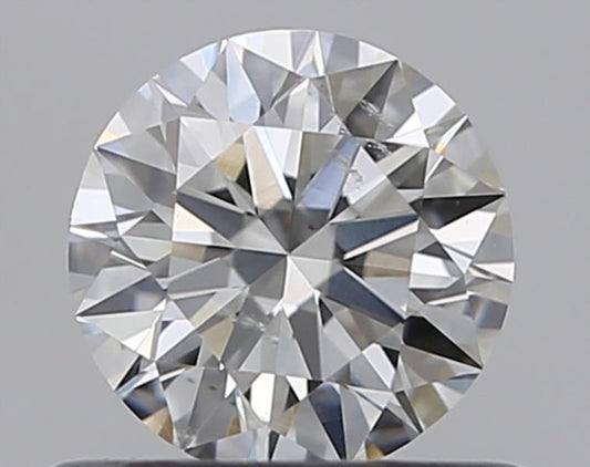 0.50CT ROUND SI1 G WH