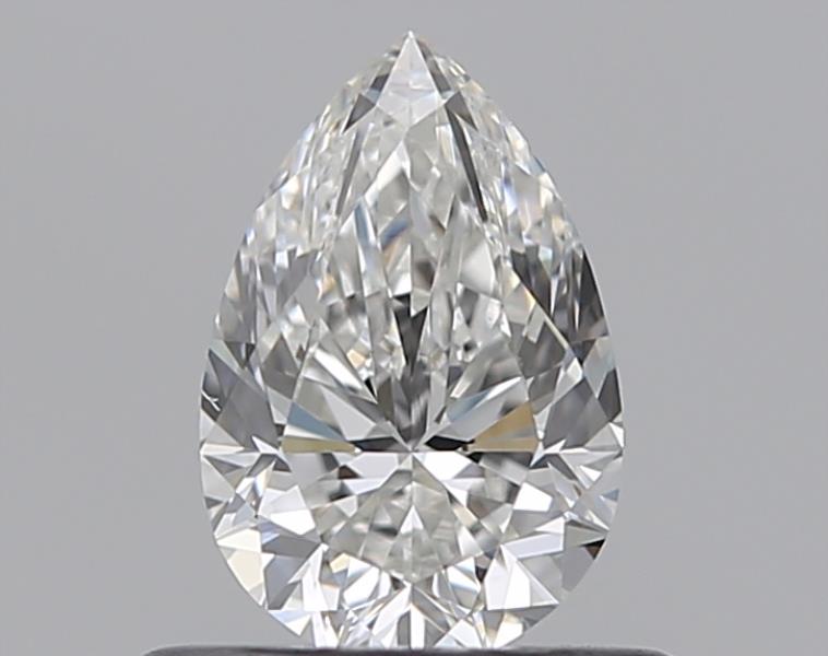0.50CT PEAR SI1 F WH
