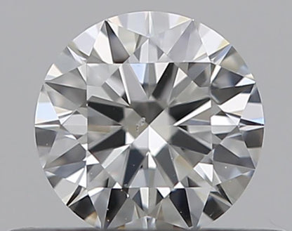 0.30CT ROUND SI1 H WH