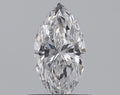 0.50CT MARQUISE SI1 D WH