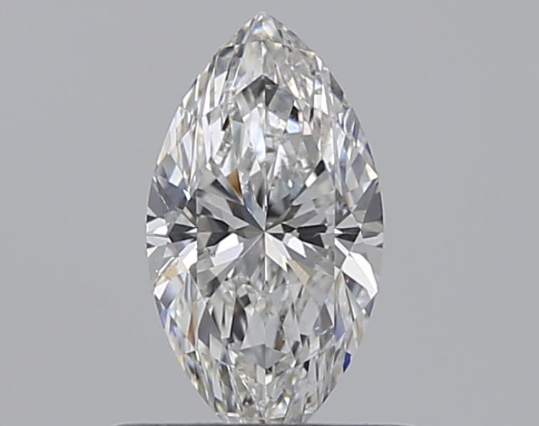 0.50CT MARQUISE SI1 F WH