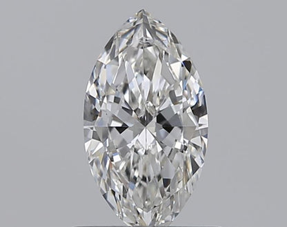 0.50CT MARQUISE SI1 F WH