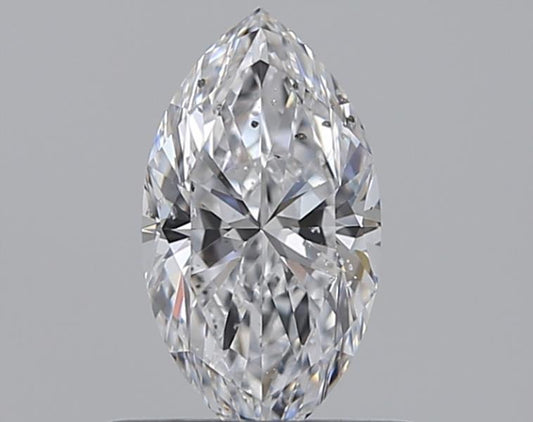 0.51CT MARQUISE SI2 D WH