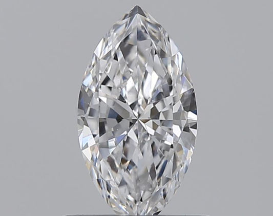 0.50CT MARQUISE SI2 D WH