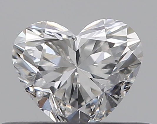 0.30CT HEART SI2 F WH