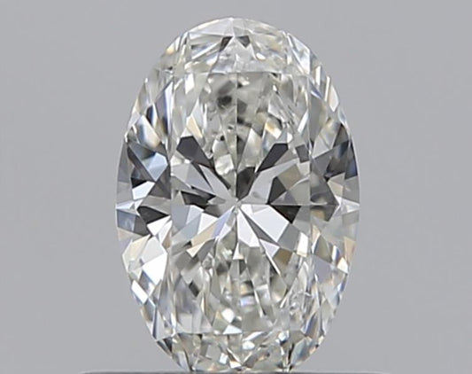 0.40CT OVAL SI1 H WH