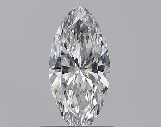 0.53CT MARQUISE SI1 F WH