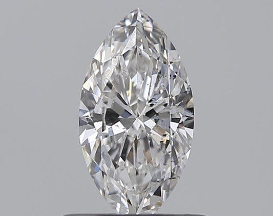 0.50CT MARQUISE SI1 F WH