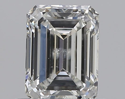 0.57CT EMERALD SI2 H WH