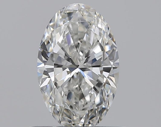 0.52CT OVAL SI2 G WH