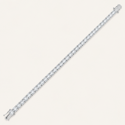 3.00CT Round Cut Lab Grown Diamond Tennis Bracelet