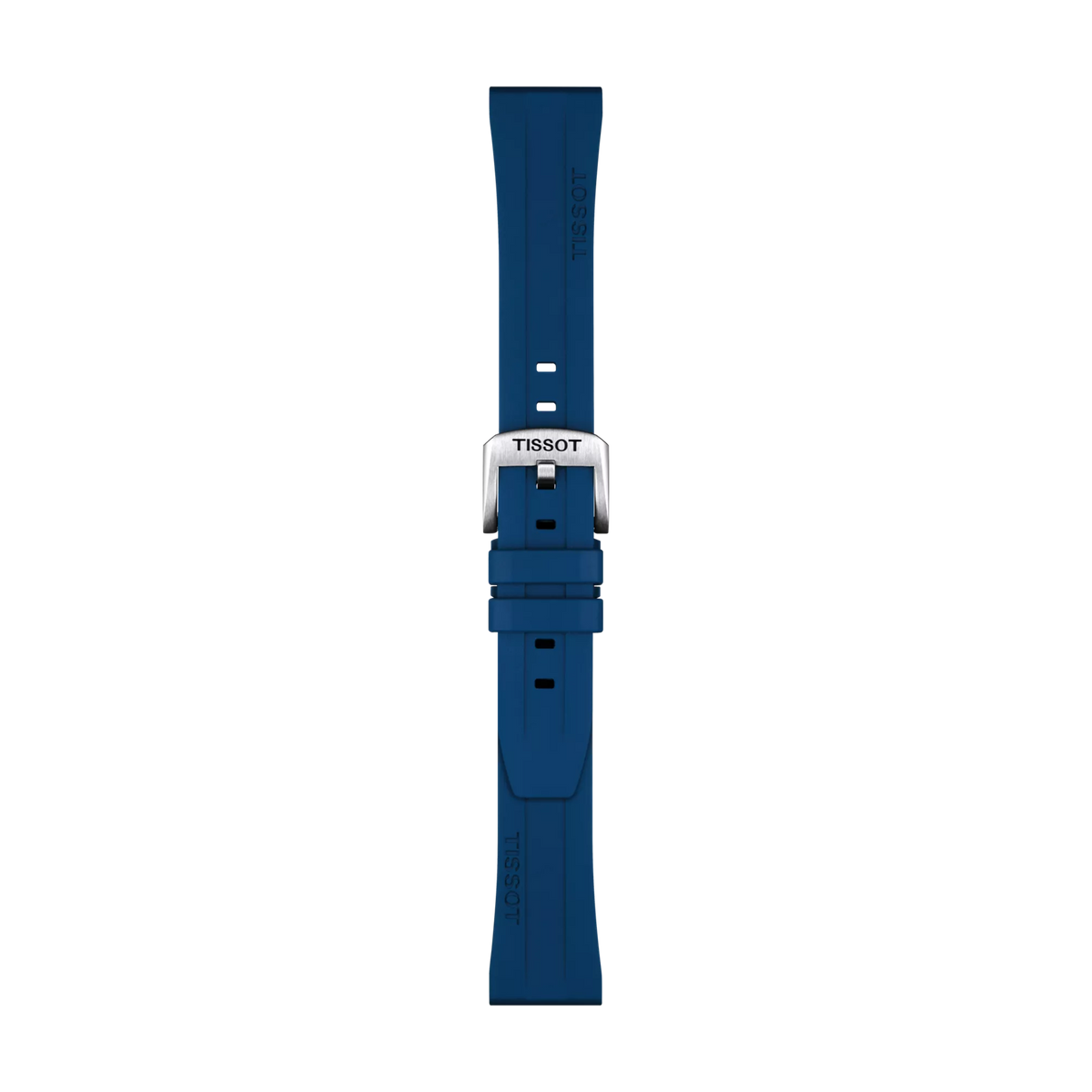 Tissot Official Blue Rubber Strap Lugs 20mm 1