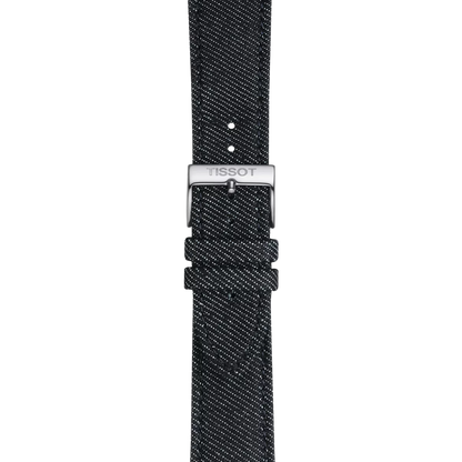Tissot Official Blue Textile Strap Lugs 22 mm 2