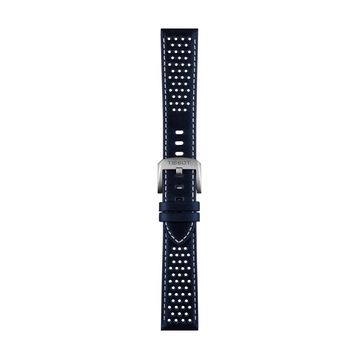 Tissot Official Blue Leather Strap Lugs 20 mm 1