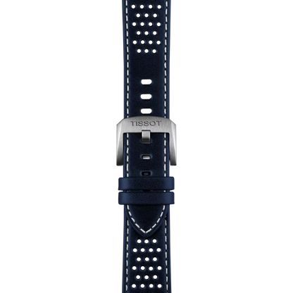 Tissot Official Blue Leather Strap Lugs 20 mm 2