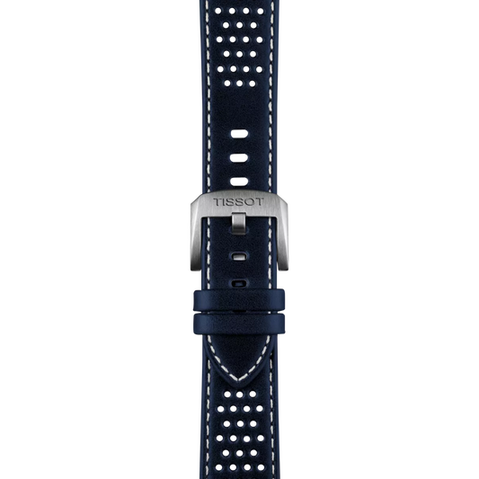 Tissot Official Blue Leather Strap Lugs 20 mm 2