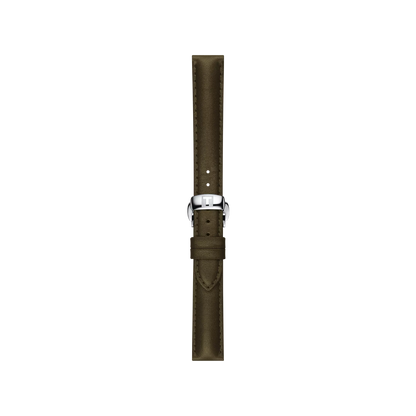 Tissot Official Green Leather Strap Lugs 15 mm 1