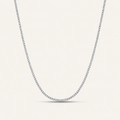 10.00CT Round Cut Lab Grown Diamond Tennis Necklace