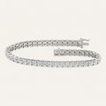 10.00CT Round Cut Lab Grown Diamond Tennis Bracelet