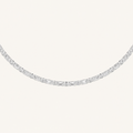 25CT Oval & Emerald Cut Lab Grown Diamond Statement Necklace