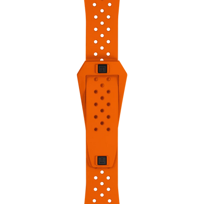 Tissot Official Orange Sideral Rubber Strap 2