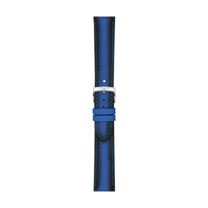 Tissot Official Blue Leather Strap Lugs 20 mm 1