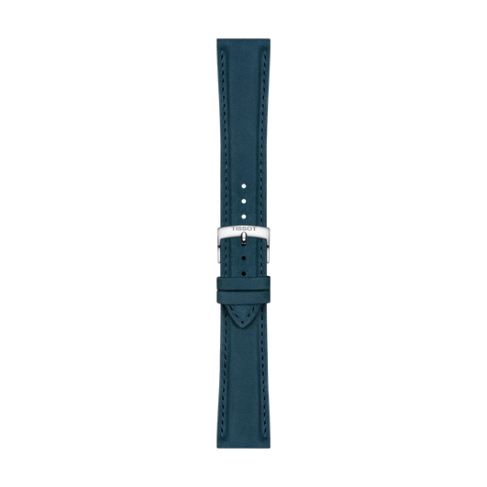 Tissot Official Blue Leather Strap Lugs 21 mm 1