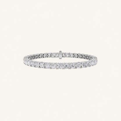 13CT Round Cut Lab Grown Diamond Tennis Bracelet