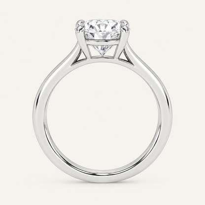 2.00CT Round Cut Lab Grown Diamond Solitaire Ring
