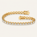 3.00CT Round Cut Lab Grown Diamond Tennis Bracelet
