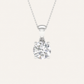 2.00CT Pear Cut Certified Lab Grown Diamond Pendant