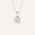 0.50CT Round Cut Lab Grown Diamond Pendant