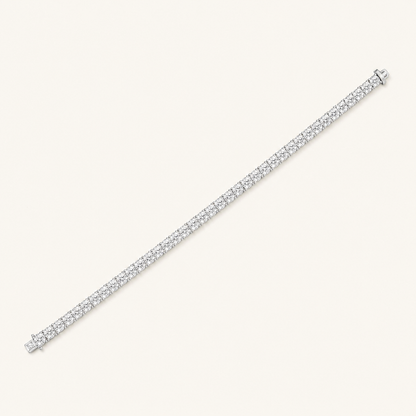 9CT Round Cut Lab Grown Diamond Tennis Bracelet
