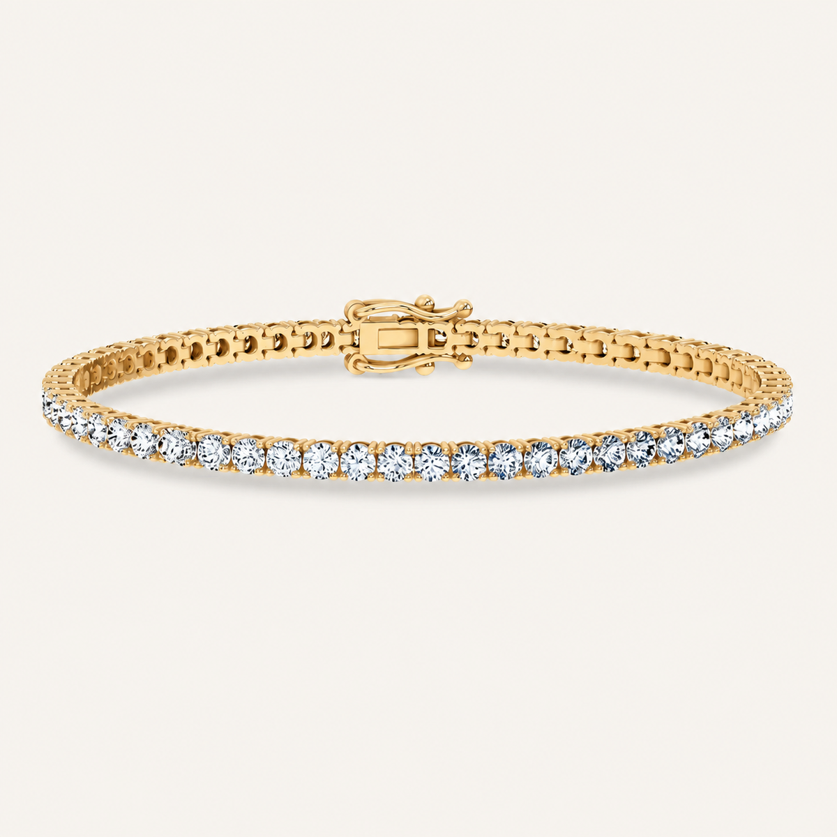 4.98CT Round Cut Lab Grown Diamond Tennis Bracelet