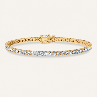 4.98CT Round Cut Lab Grown Diamond Tennis Bracelet