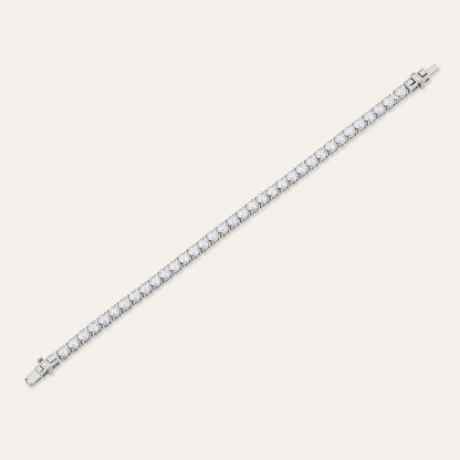 8.5CT Oval Cut Lab Grown Diamond East & West Tennis Bracelet