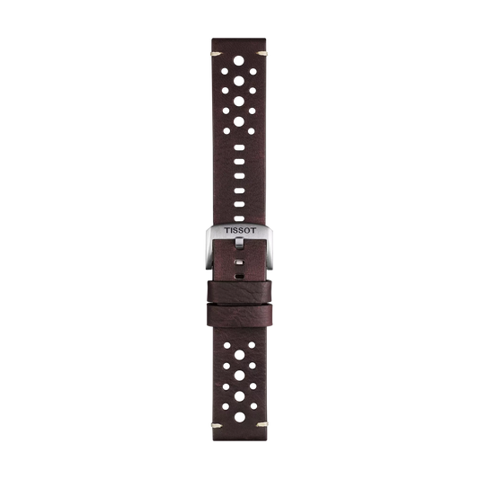 Tissot Official Brown Leather Strap Lugs 22 mm 1