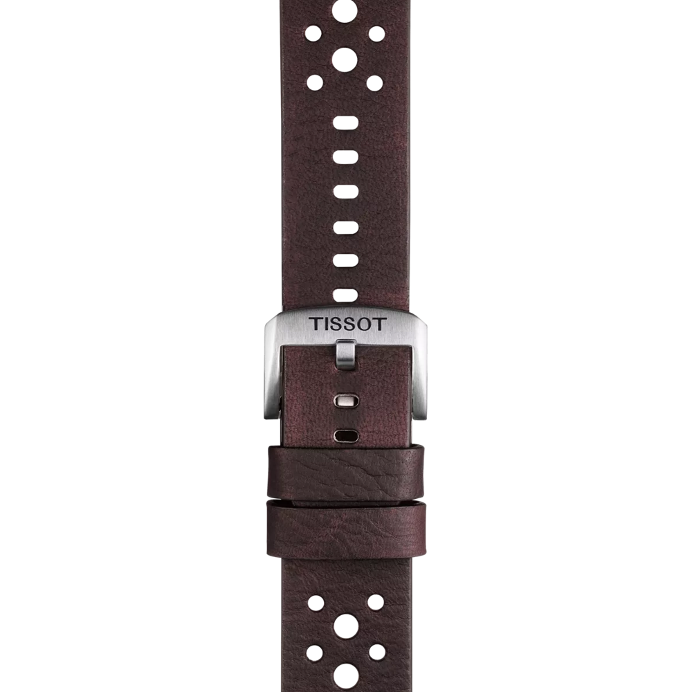Tissot Official Brown Leather Strap Lugs 22 mm 2