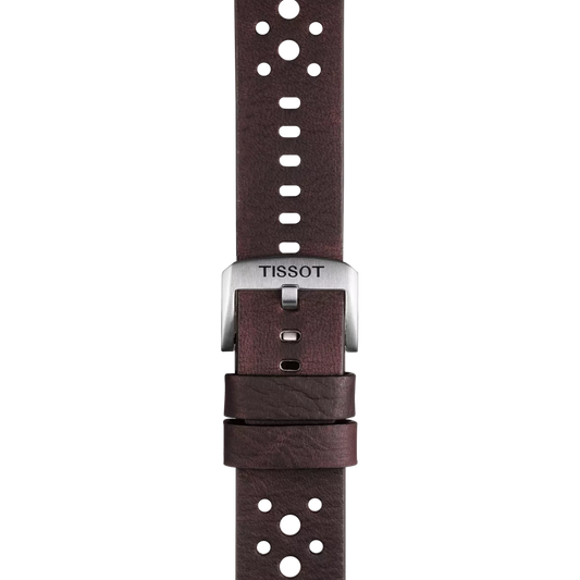 Tissot Official Brown Leather Strap Lugs 22 mm 2